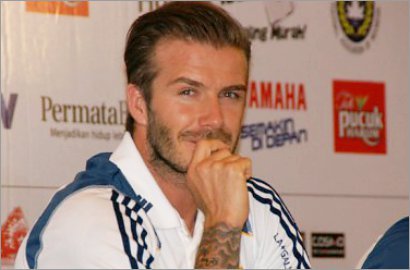 David Beckham Ucap Terima Kasih pada Masyarakat Indonesia
