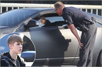 Justin Bieber Hampir Ditilang Polisi Lagi