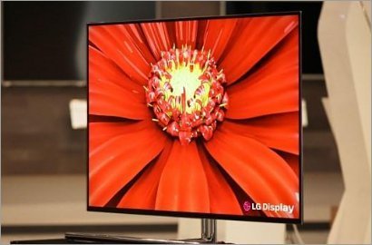 LG Akan Perkenalkan HDTV OLED 55 Inci di 2012