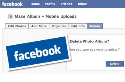 Perintah 'Delete' di Facebook Tidak Benar-Benar Hapus Foto
