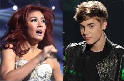Agnes Monica Kalahkan Justin Bieber di Shorty Awards 2012