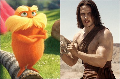 Film Animasi 'The Lorax' Kalahkan 'John Carter' di Puncak Box Office