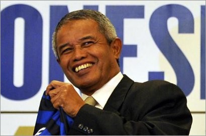 Ketua Umum PSSI Djohar Arifin Peringatkan KONI Jangan Ikut Campur