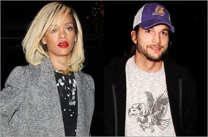 Rihanna dan Ashton Kutcher Digosipkan Sudah 8 Minggu Penjajakan