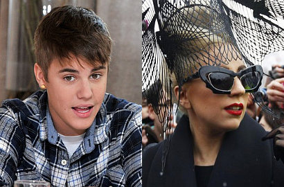 Fans Justin Bieber dan Lady GaGa Musuhan di Twitter