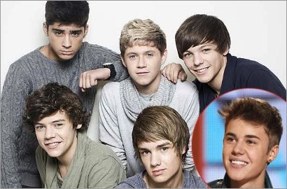 Justin Bieber Garap Kolaborasi dengan One Direction