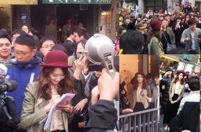 Yoona SNSD Bekukan Jalanan Insadong Seoul