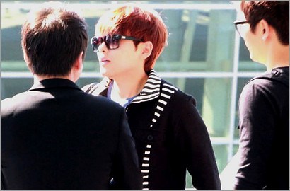Foto Personil Super Junior Berangkat ke Indonesia