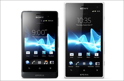 Sony Umumkan Xperia go dan Xperia acro S yang Anti Air