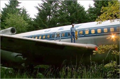 Pria Amerika Ubah Pesawat Boeing Jadi Rumah
