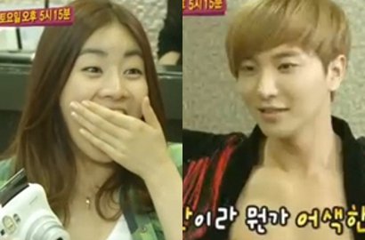 Leeteuk Super Junior Pamer Otot ke Kang Sora di 'WGM'