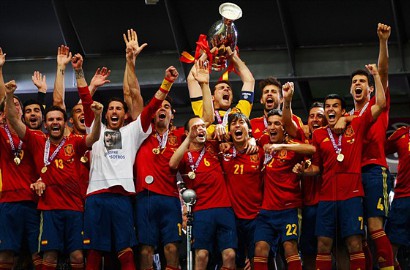 Kembali Juara, Spanyol Buat Italia Menangis di Euro 2012