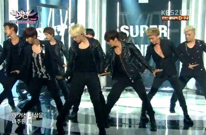 Super Junior Dikalahkan Sistar di 'Music Bank' 13 Juli