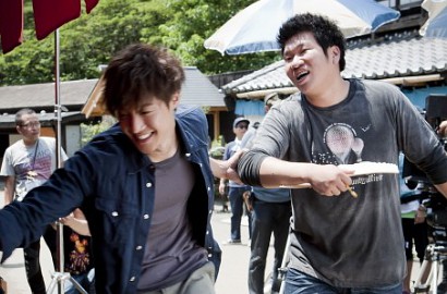 Serunya Kim Hyun Joong Syuting Perdana Serial 'City Conquest'