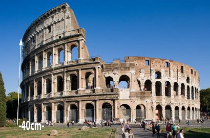 Colosseum Roma Semakin Miring Ikuti Menara Pisa