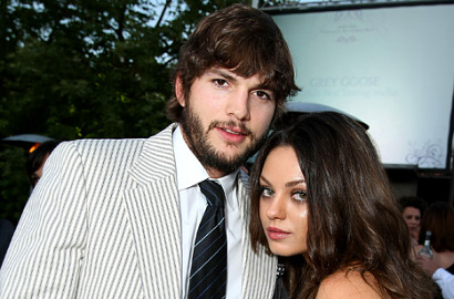 Ashton Kutcher dan Mila Kunis Liburan Romantis ke Bali