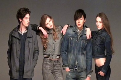 Lee Min Ho Syuting Iklan Denim Bareng Bule Cantik