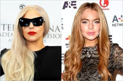 Lady GaGa Diisukan Gandeng Lindsay Lohan untuk Video Musik Baru