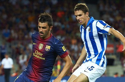 David Villa Sumbang 1 Gol untuk Kemenangan Barcelona 5-1