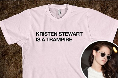 Skandal Selingkuh Kristen Stewart Jadi Olokan Lewat Kaos