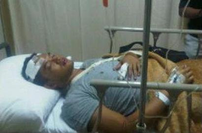 Rezky Aditya Kecelakaan, Agnes Monica Kaget