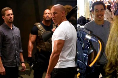 Foto Syuting Vin Diesel, Dwayne Johnson dan Joe Taslim di 'Fast 6' Beredar