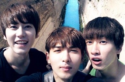 Kyuhyun, Eunhyuk dan Ryeowook SuJu Liburan Bareng ke Eropa