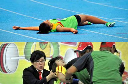 Heboh Atlet Pingsan dan Pelatih Ngamuk di PON Riau 2012