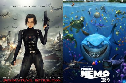 'Resident Evil: Retribution' Kalahkan 'Finding Nemo' 3D di Puncak Box Office