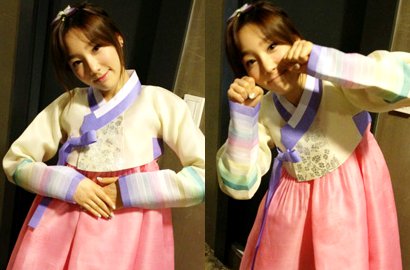 Imutnya Tae Yeon Pakai Hanbok Beri Ucapan Chuseok