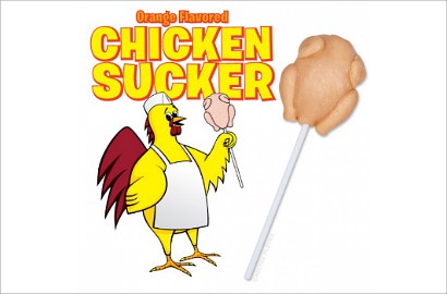 Lolipop Unik Bentuk Ayam Mentah