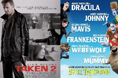 'Taken 2' Kalahkan Film Animasi Selena Gomez di Puncak Box Office