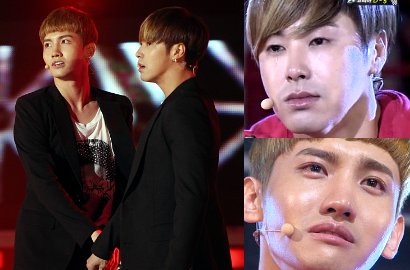 Lucunya Yunho dan Changmin TVXQ Lomba Nangis di 'God of Victory'