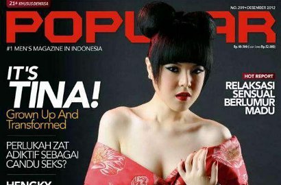 Fans Heboh Lihat Tina Toon Pose Seksi di Majalah Pria Dewasa