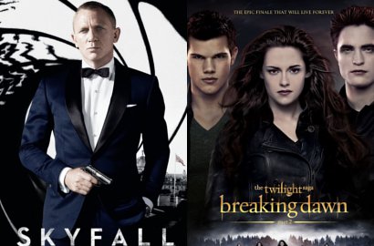 'Skyfall' Kalahkan Dominasi 'Breaking Dawn 2' di Puncak Box Office