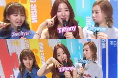 Tiffany, Seohyun dan Tae Yeon SNSD Pamer Aegyo di 'Show! Music Core'