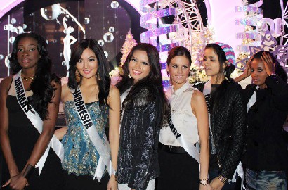 Maria Selena Jalani Rehearsal Grand Final Miss Universe 2012