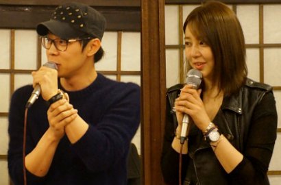 Yoochun JYJ dan Yoon Eun Hye Rayakan Akhir Serial 'I Miss You'