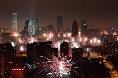 Beijing Sepi Kembang Api Saat Imlek Demi Kurangi Polusi