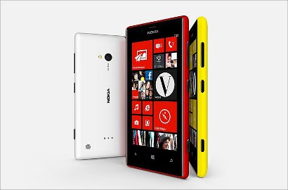 Nokia Lumia 720 Meluncur dengan Kamera Depan Unik
