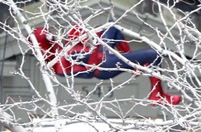 Inilah Foto Perdana Andrew Garfield di 'Amazing Spider-Man 2'