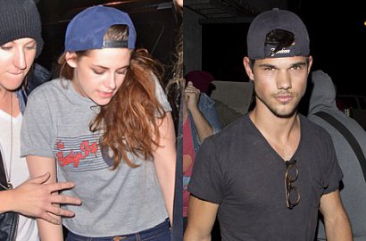 Kristen Stewart Kepergok Pesta Bareng Taylor Lautner