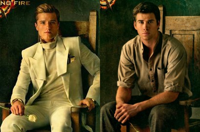 Kerennya Josh Hutcherson dan Liam Hemsworth di Poster 'Hunger Games 2'