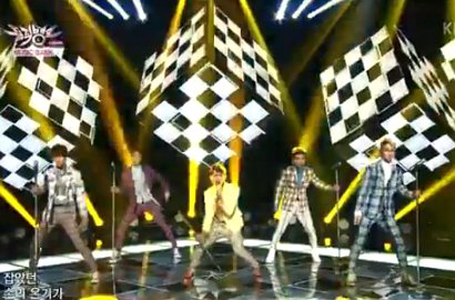 SHINee Kalahkan Teen Top di 'Music Bank' 8 Maret