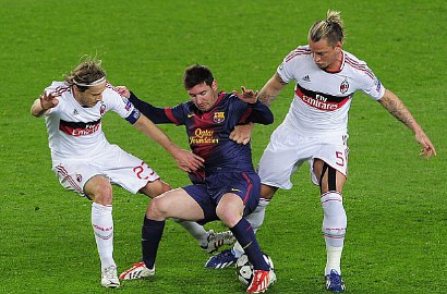 Skor 4-0 Bukti Barcelona Singkirkan AC Milan di Liga Champions