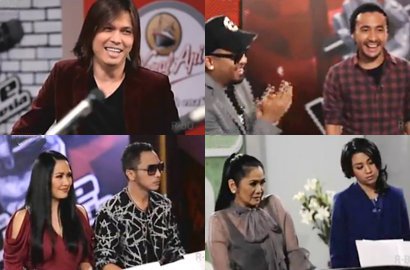 Once, Titi DJ, Ello dan Vina Panduwinata Ikut Mentori Battle 'The Voice'