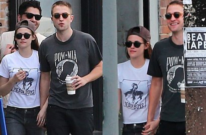 Robert Pattinson dan Kristen Stewart Akhirnya Berani Mesra di Publik