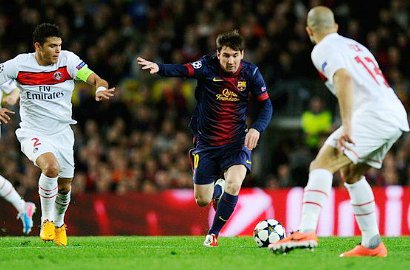 Lionel Messi Ilhami Barcelona Lolos ke Semifinal Liga Champions