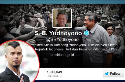 Ahmad Dhani Tanggapi Kocak Ditanya Tentang Akun Twitter Presiden SBY