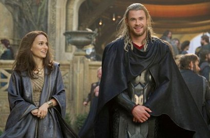 Chris Hemsworth dan Natalie Portman Mesra Lagi di 'Thor: The Dark World'